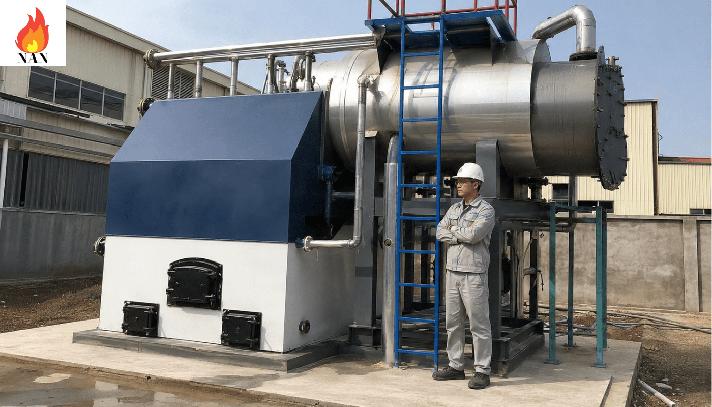 Nồi hơi dạng tổ hợp ống lửa