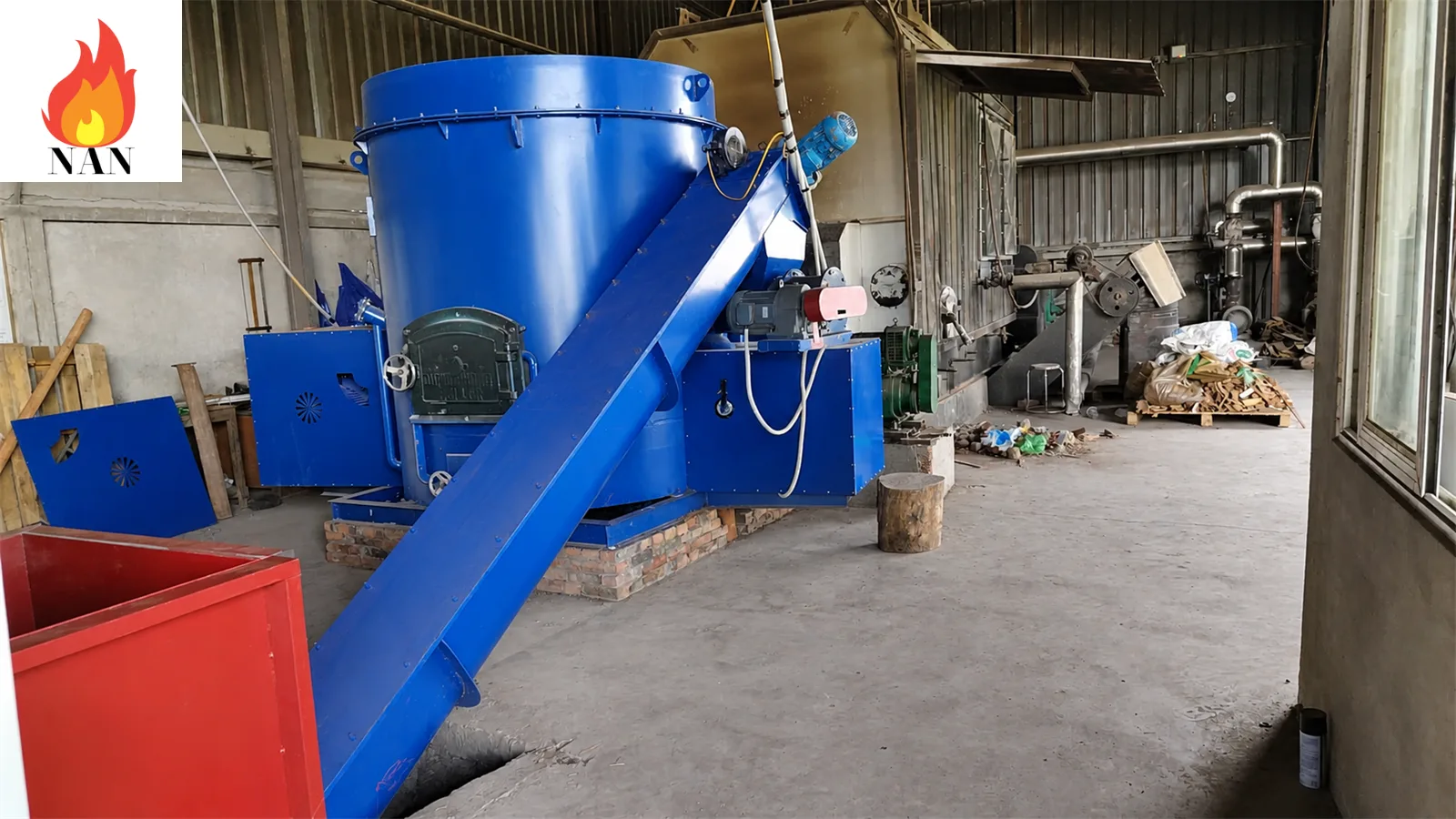 Hệ thống lò đốt sinh khối phục vụ phương án bán hơi công nghiệp